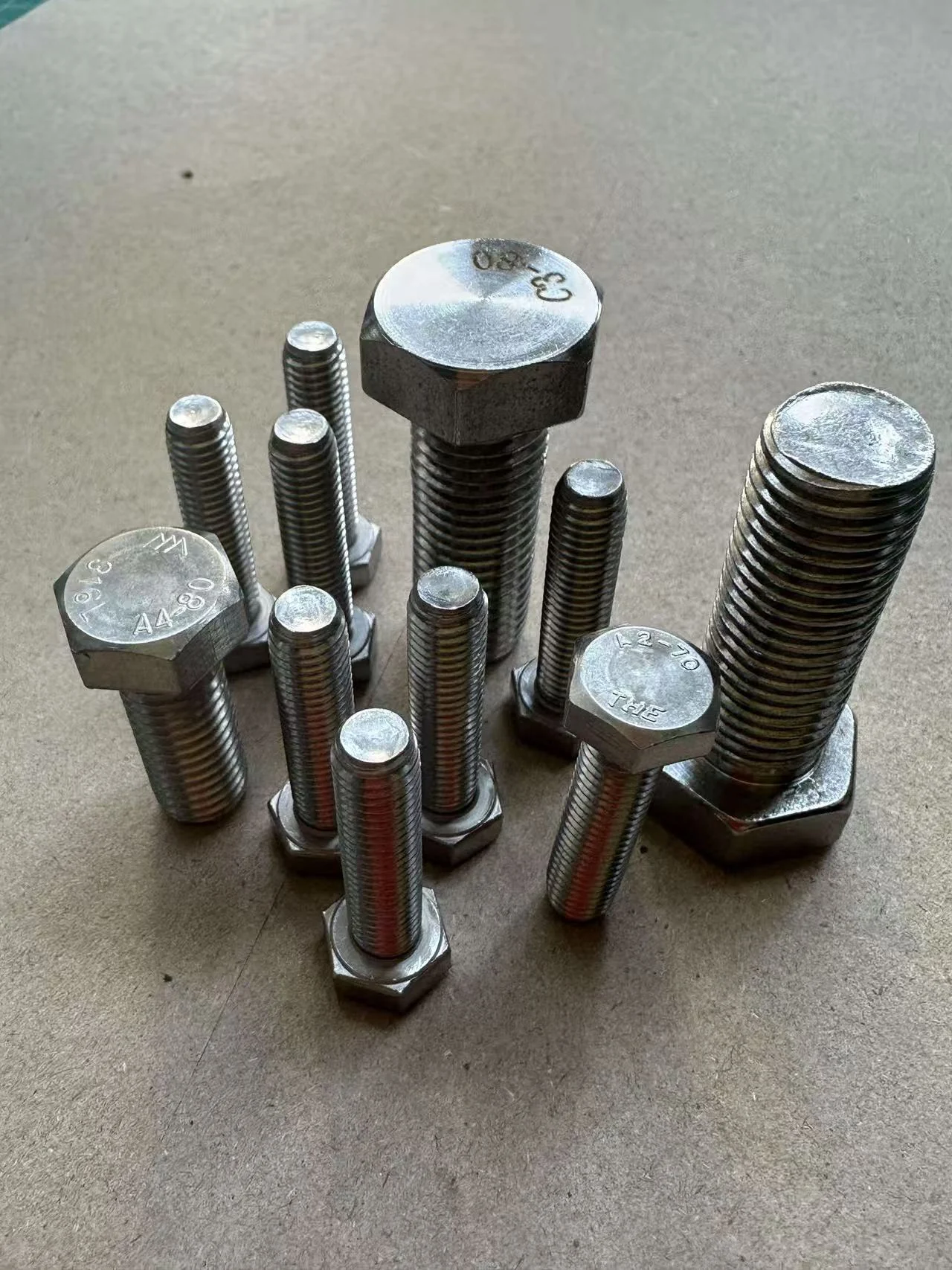 Fastener sample supplied by customer